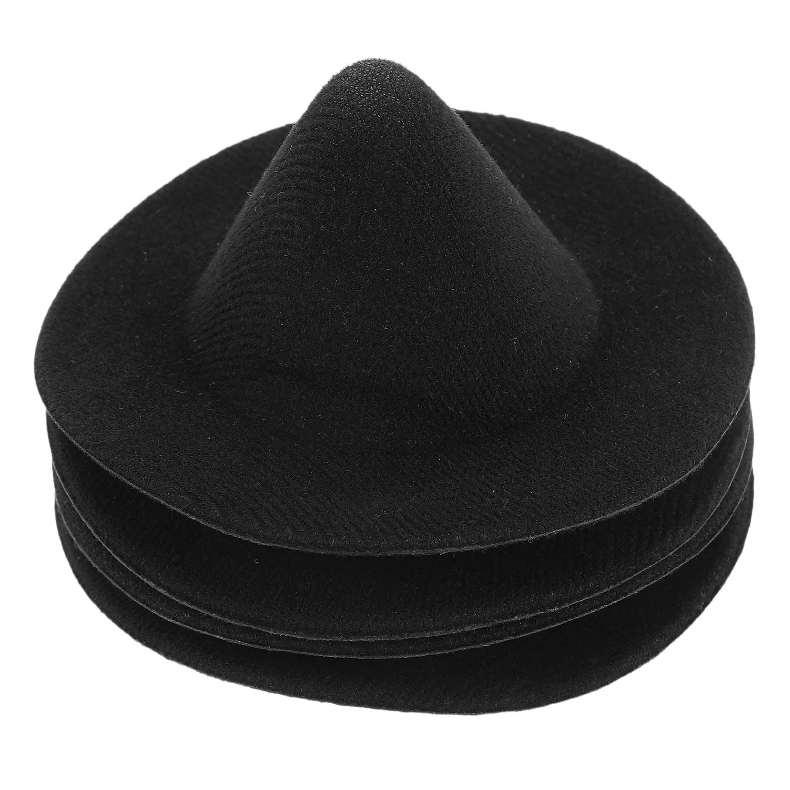 

4 шт. миниатюрные шляпы ведьмы, черные 10 см, товары для Хэллоуина, поделки своими руками, аксессуары для кукольного домика, уникальные шляпы волшебника