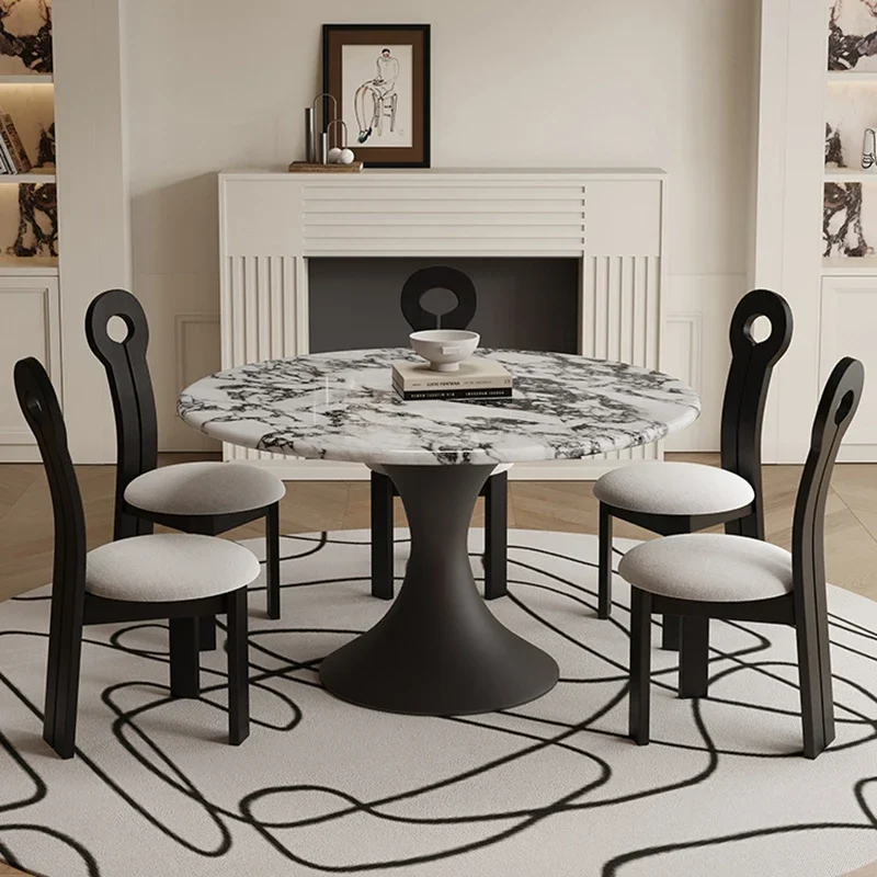 Designer Coffee Table Dinning Tables Sets Restaurant Ceramic Dining Rectangular Elegant Modern Esstisch Reception Cafe Marble