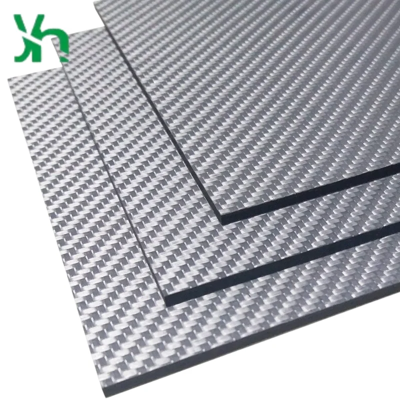 صفائح من الألياف الزجاجية المطلية بالكهرباء 3K، لمسة نهائية معدنية، قوة عالية ومقاومة للتآكل، للاستخدام الصناعي والسيارات #3