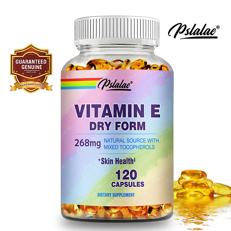 

Vitamin E - Helps Promote Intestinal Flora Digestion and Skin Beauty Health, Immune System Booster, Anti-aging