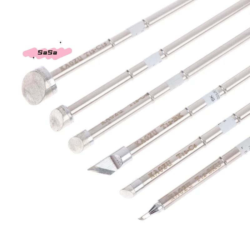 

T12-BK/SKU/C6/C8/C10/C15 Series OLED&STC-LED Soldering Station Welding Iron Tips with P9/M8/9501 Handle for Rework