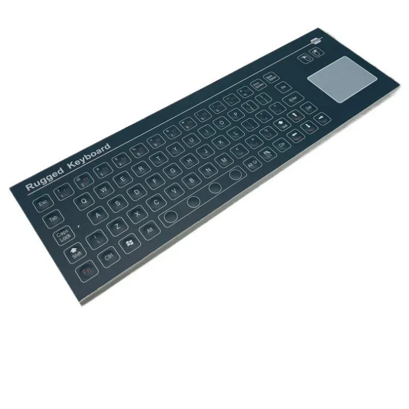 Industrial keyboard membrane touchpad 71-key membrane encapsulated keyboard waterproof and dustproof medical keyboard