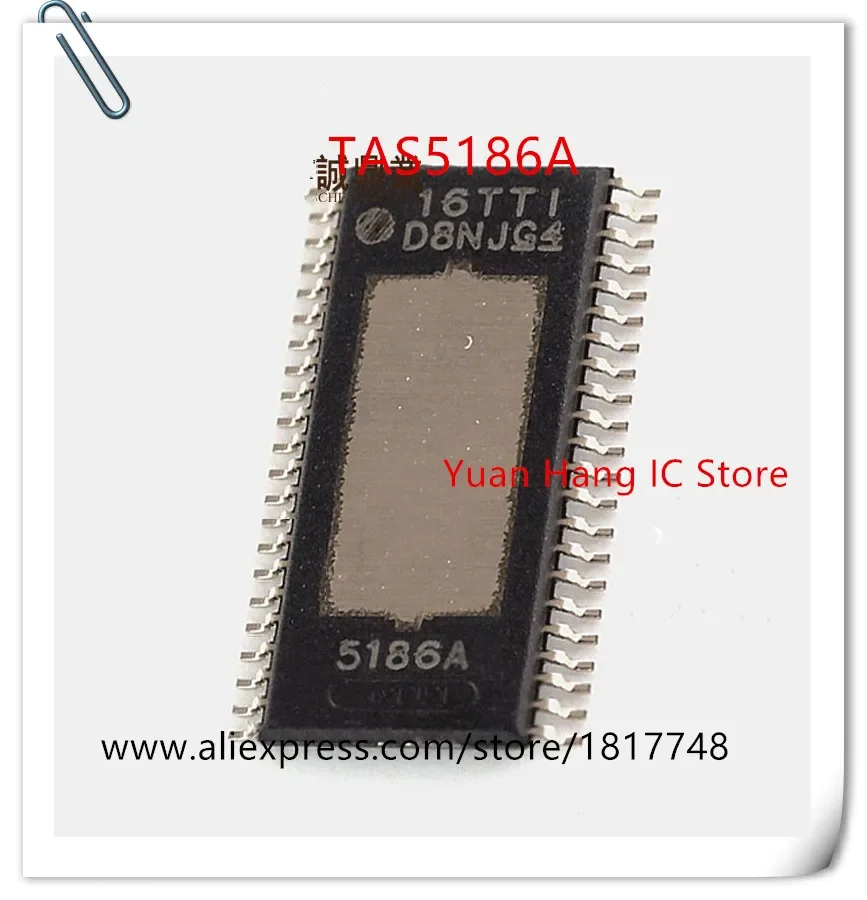 10 TEILE/LOS Origianl TAS5186ADDVRG4 TAS5186ADDVR TAS5186A TAS5186 5186A TSSOP