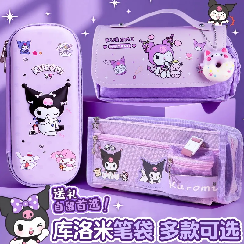

Large Capacity 3D Kuroomei Pencil Case for Elementary School Students, Adorable Cartoon Design Stationery Box, Exquisite Gift
