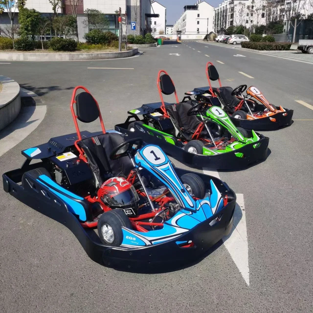 Cheap 2000w/3000w electric High Speed Adult Racing Go Kart/Karting