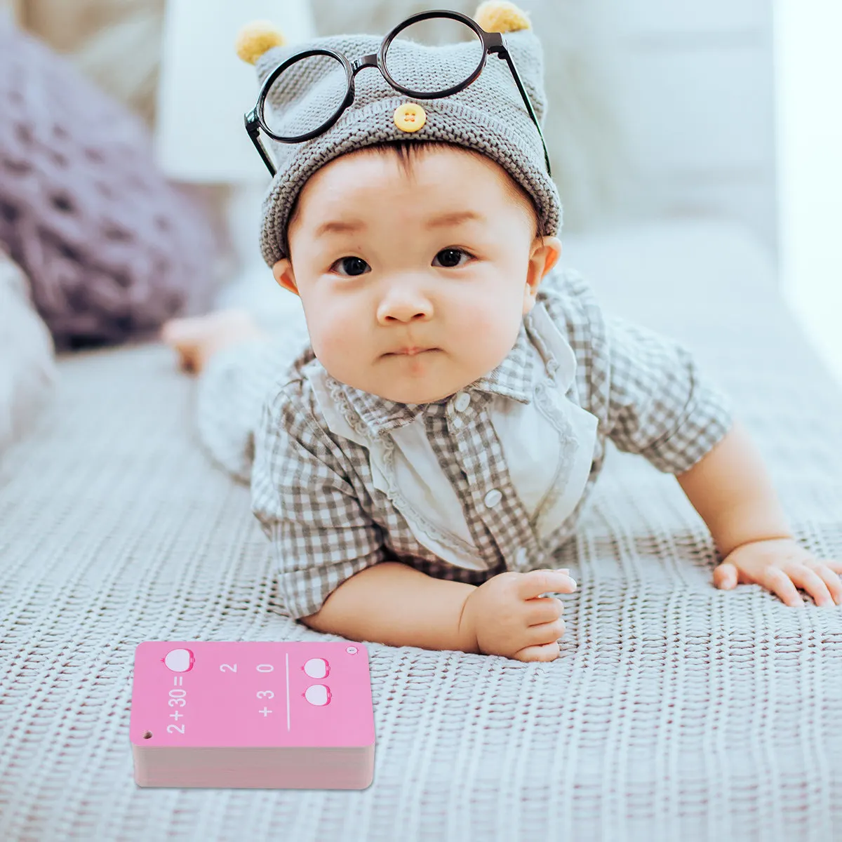 

1Set Mental Math Practice Cards for Children Educational Flashcards Set with 4 Fun Learning Game for School Back to