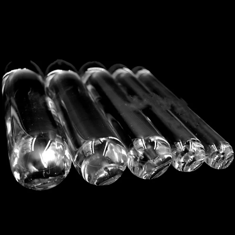 Smooth Long Anal Sex Toy of Crystal Clear Circular Column Glass Dildo Butt Plug for Couple Opening Anue Peep Vagina Erotic Shops