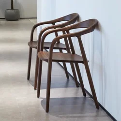 Sillas de comedor, respaldo de madera para sala de estar, silla individual antigua, sillón de salón de meditación, muebles de oficina para el hogar