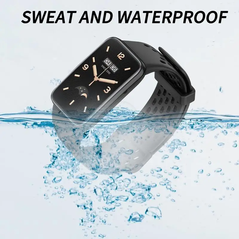 Breathable Wrist Strap For Xiaomis MiBand 7 Pro 7pro Replacement Bracelet TPU Wristband For MiBand 7 Pro Smart Watch Strap
