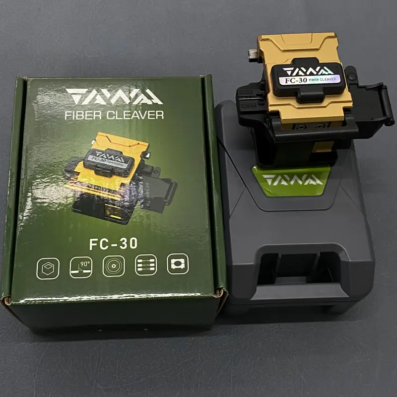 

Original TAWAA FC-30 Optical Fiber Cleaver Double Fixture Fiber Cutter Cleaver Fiber Optik Fiber Optic Cleaver Optical Fiber 1pc