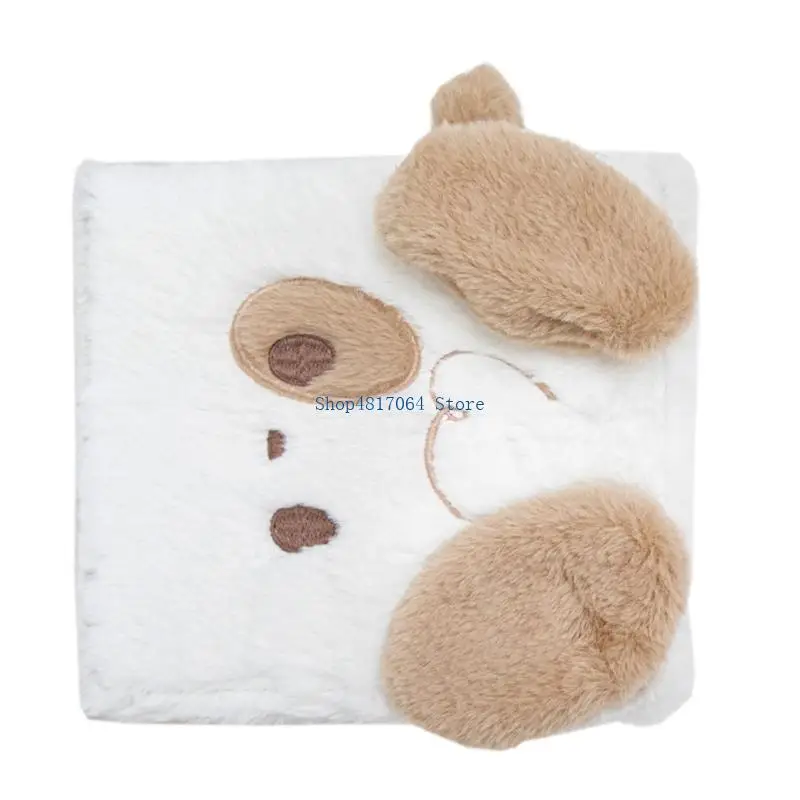 

T3LB Pocket Photocard Binders Plush Photo Album Loose Leaf Card Protector 18x21cm