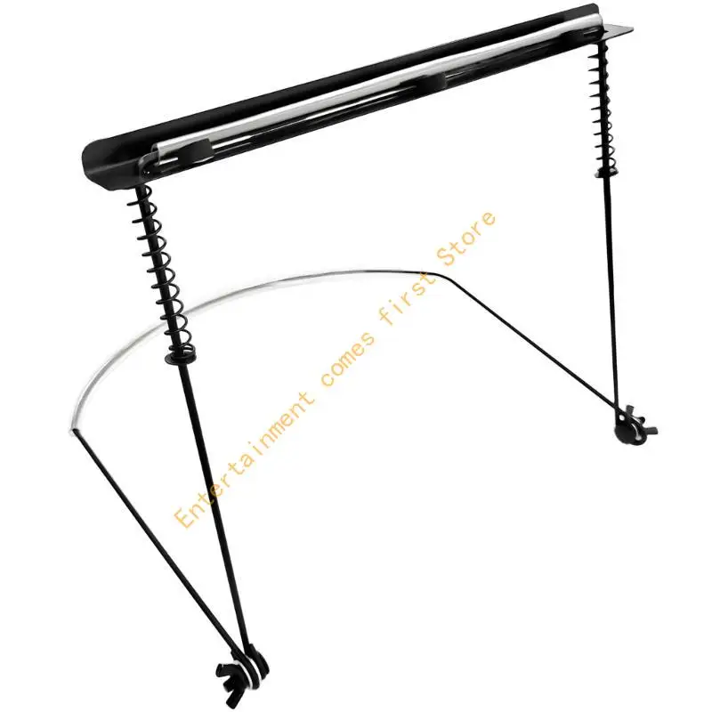 

55KD 24 Holes Iron Harmonica Neck Holder Mouth Organ Hanger Hook Harmonica Stand