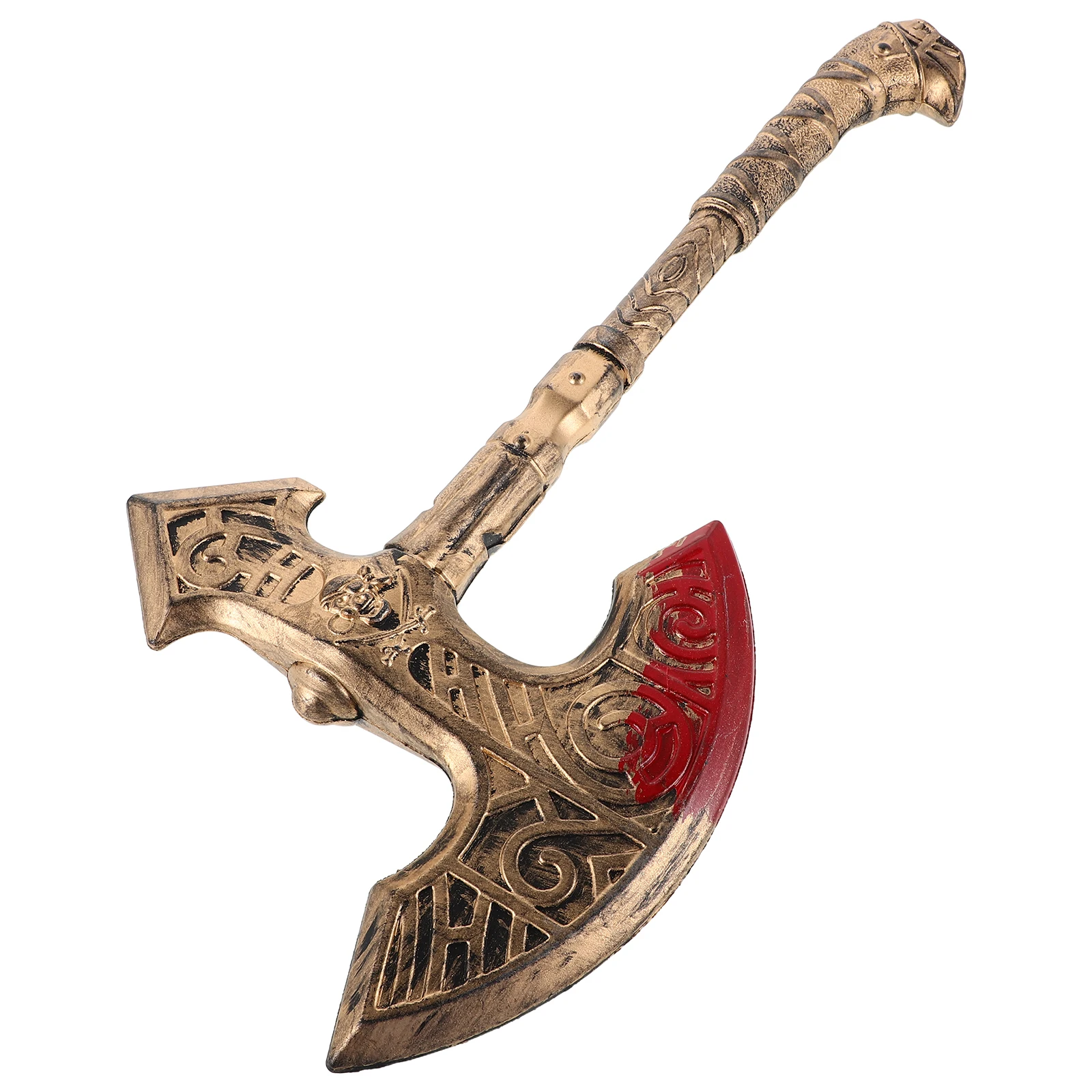 

Simulated Props Halloween Cosplay Viking Accessories Men Fake Axes Party Fighter Dress up