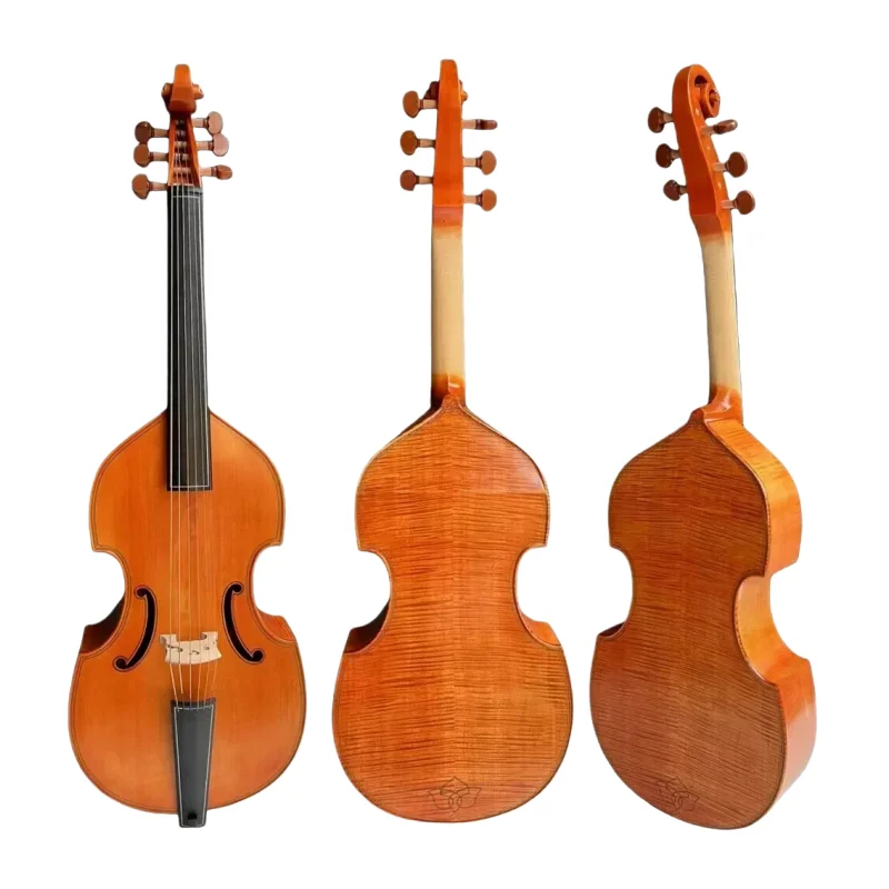 Eexcellent 6 strings Bass viola da gamba,Bass Gamba,huge and powerful sound