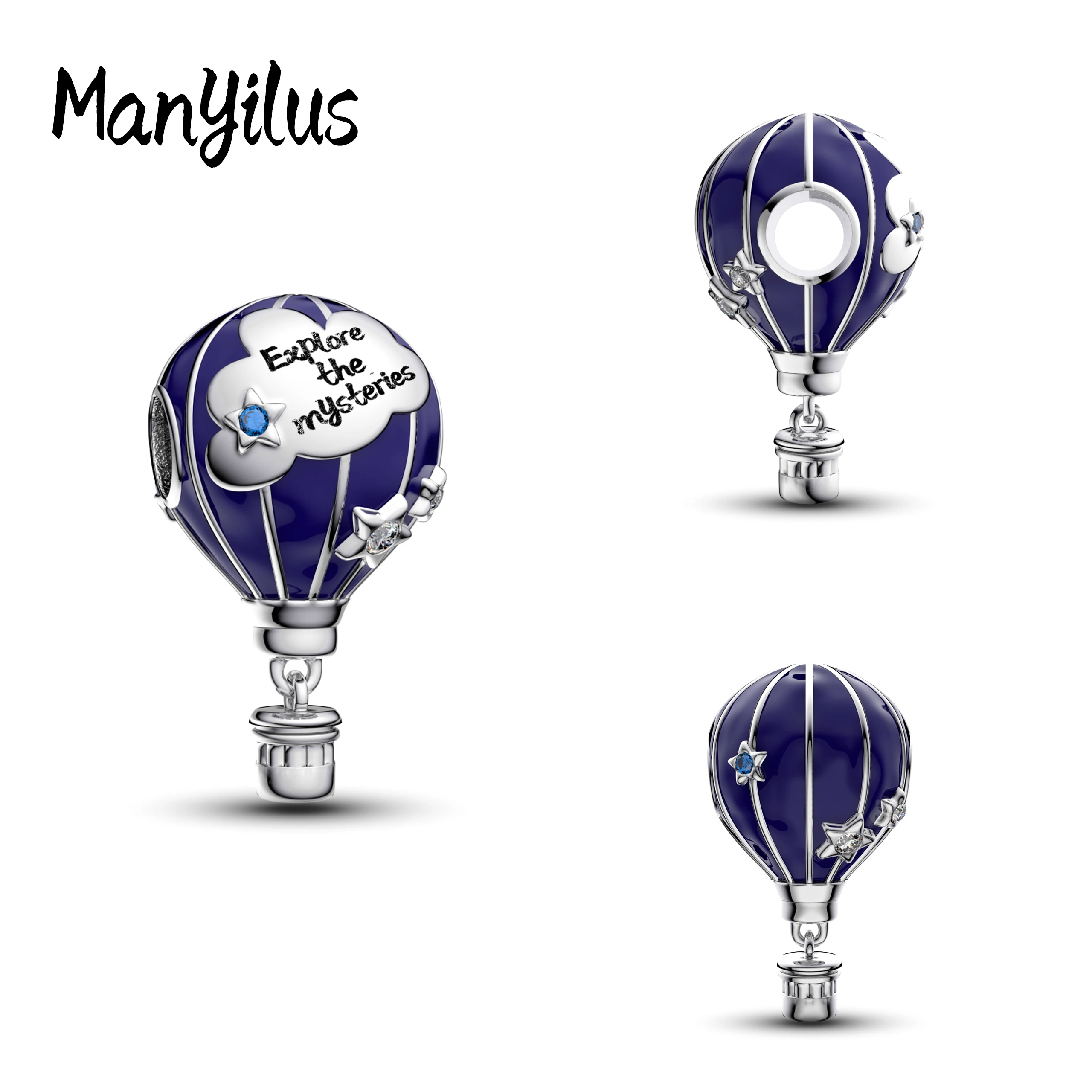 

Manyilus Charms Plata 925 Charms 925 Originales Bracelets Jewelry Bracelet Accessories Italian Charm Mother's Day Mom Gifts 925