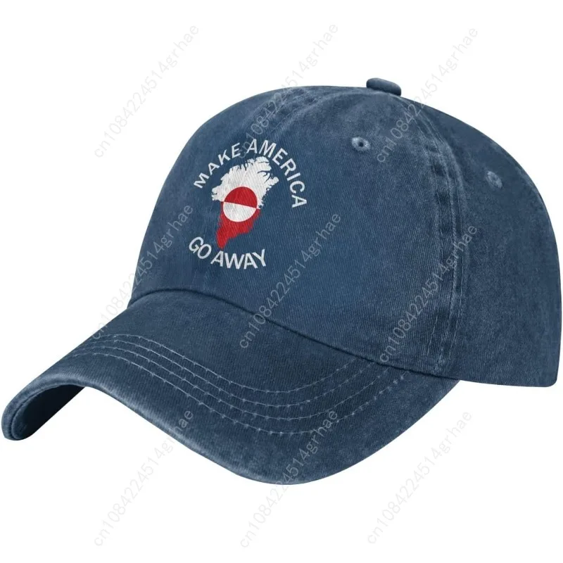 Make America Go Away Cap for Womens Greenlanders Greenland Baseball Cap Make America Go Away hat