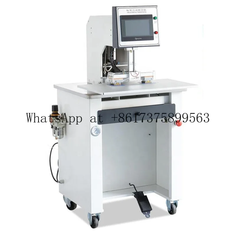Auto Label Hot Press Stamping Transfer Machine Shoe Label Heat Transfer Machine