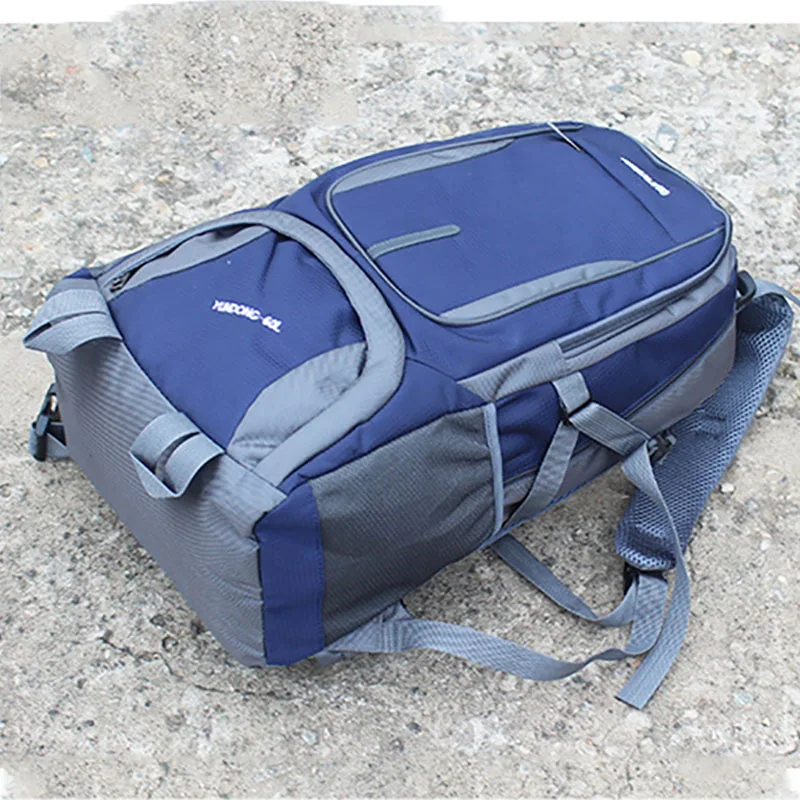 3 sizes Travel Backpack for Men Outdoor Hiking Backpack Nylon Pack Camping Bag Travel Trip Luggage Rucksack Mountaineering