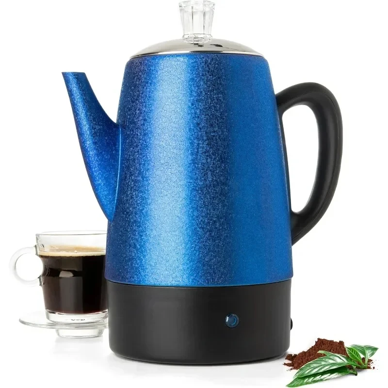 

Electric Percolator Coffee Maker Stainless Steel Coffee Machine Electric Coffee Percolator with Keep Warm Function