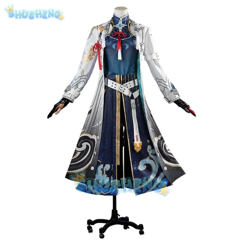 Shusheng Honkai: Star Rail Feixiao Game Suit Gorgeous Uniform Cosplay Costume Halloween Party Role Play Outfit Women Any Size