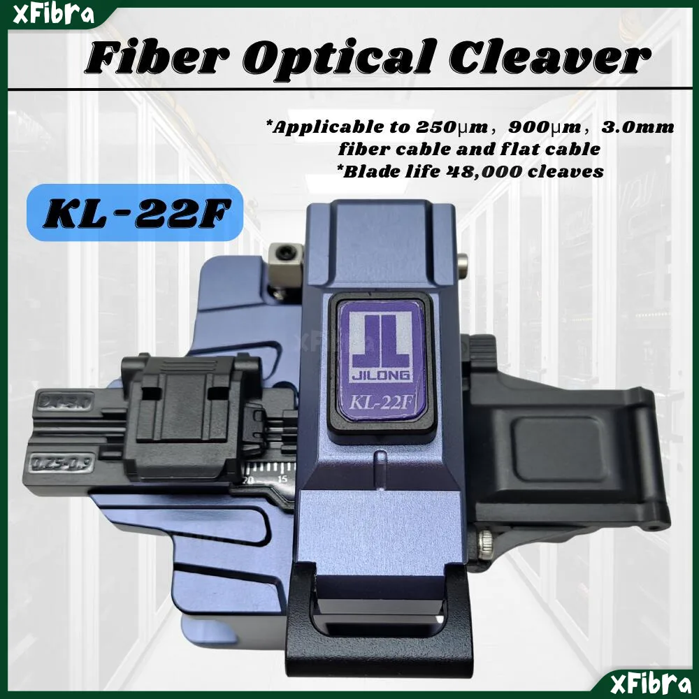 

JILONG KL-22F Hand held Fiber Optic Cleaver with 16-Blade Cutting Knife for Cable Tools
