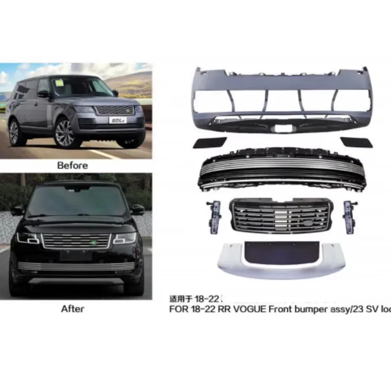 Bester Preis umgebener antiker Jade-Feilengriff Net Shark Gill Kit für 17–24 für Range Rover Executive Modified SV