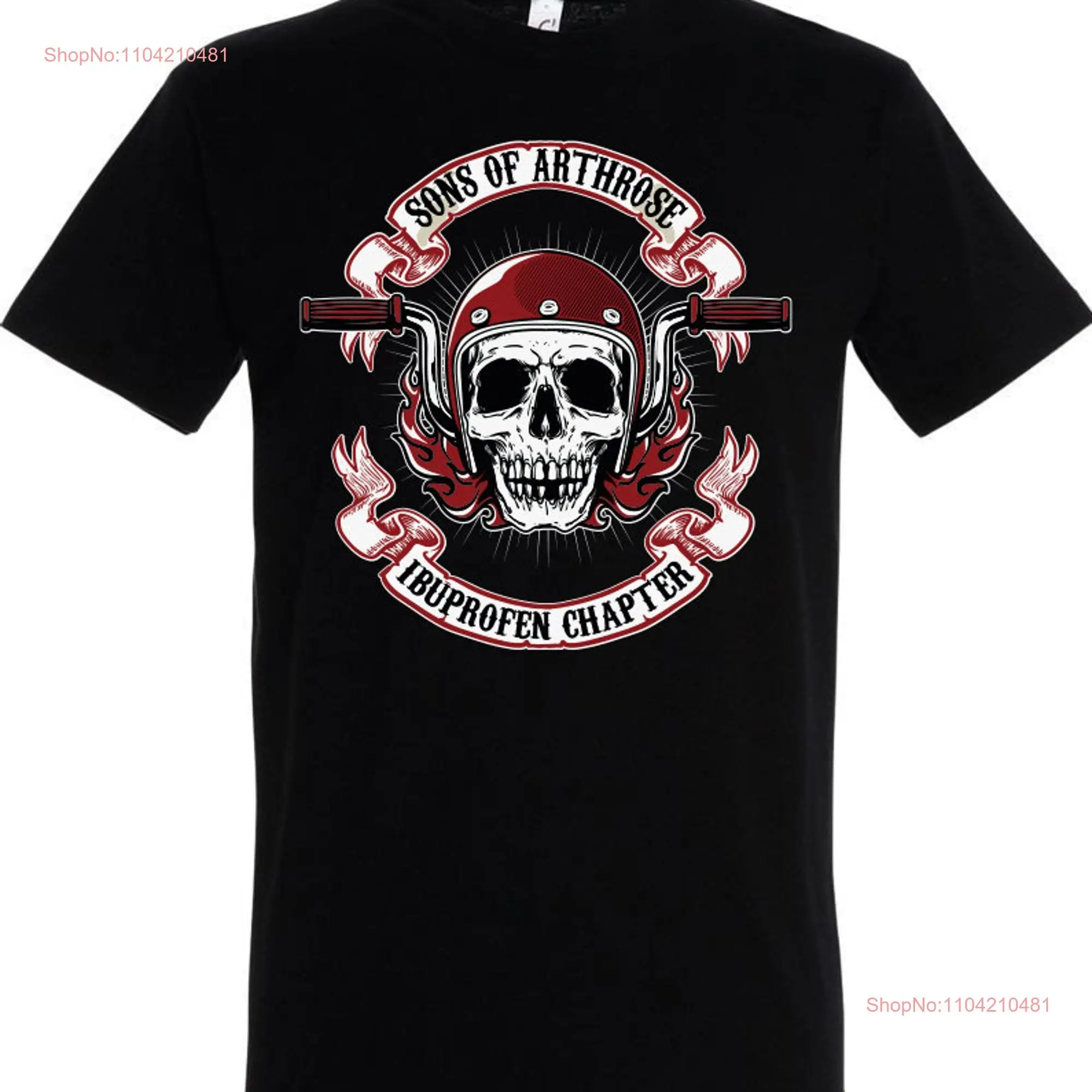 SONS OF Arthrose Arschlecken chapter Bikershirt Motorcycle Club T Shirt MC SOAIArbeit Saying Profession Fun