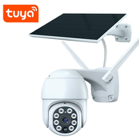 Tuya Smart Life Solar Camera WiFi Wireless PIR Body Detection IP66 Low Power CCTV Smart Security 5MP Home Monitor Outdoor Camera