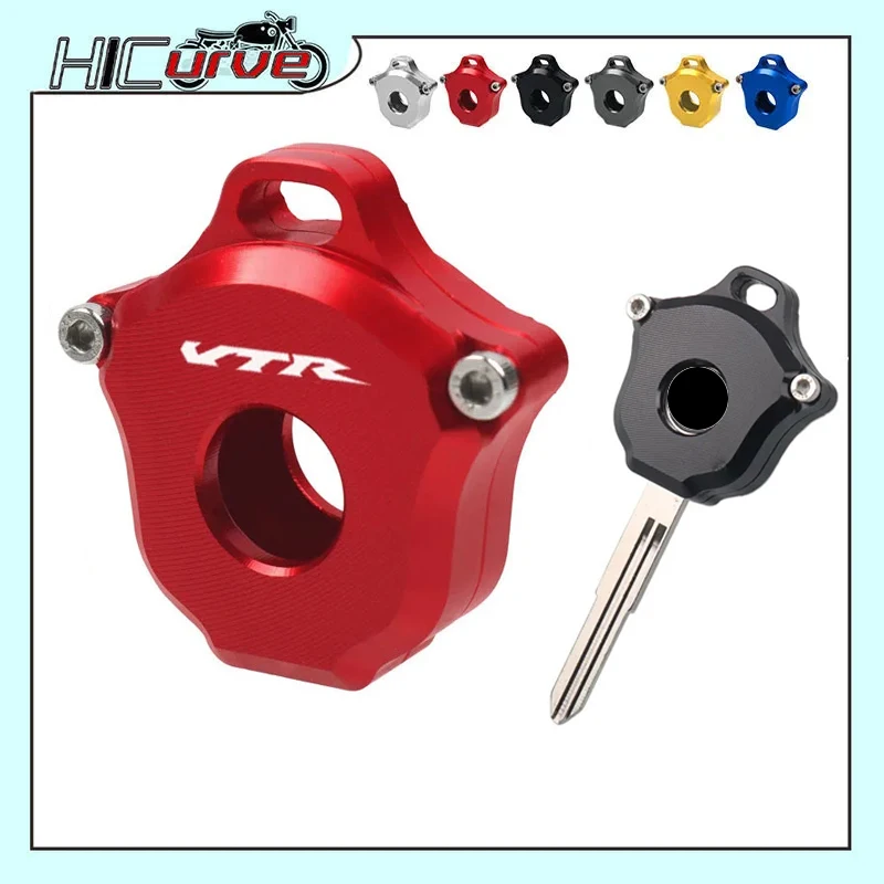 

Fit For HONDA VTR1000 VTR 1000 Motorcycle CNC Creative Keys Case Shell Embryo Cover Key shell protection Cover