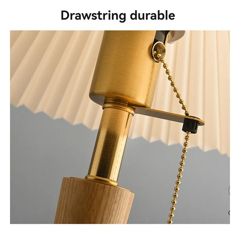 Pleated Table Lamp Small Table Lamps For Bedside Table Lamps For Living Room Home Cute Lamp
