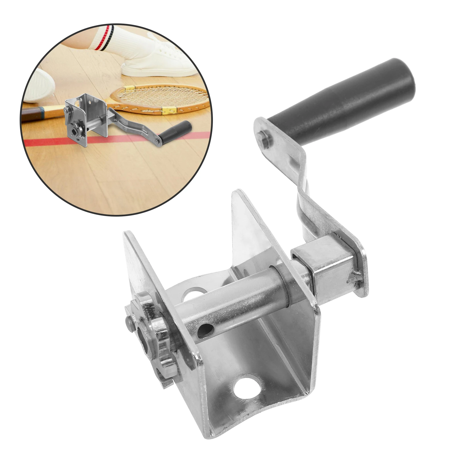

Multifunctional Hand Crank Tensioner For Badminton Volleyball Net Sport Tensioning Device Accessories Portable Lightweight Easy