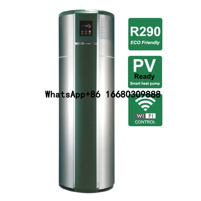 New Energy Home Heat Pump for Heating and Bath By Integrated Water Heater At 450L