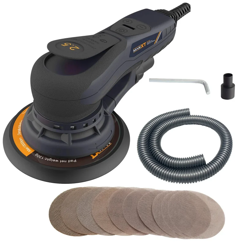 MAXXT 5.0Mm/2.5Mm Random Orbital Sander Brushless 350W 3A Multi-Function Variable Speed Electric Corded Car Polishing Hine