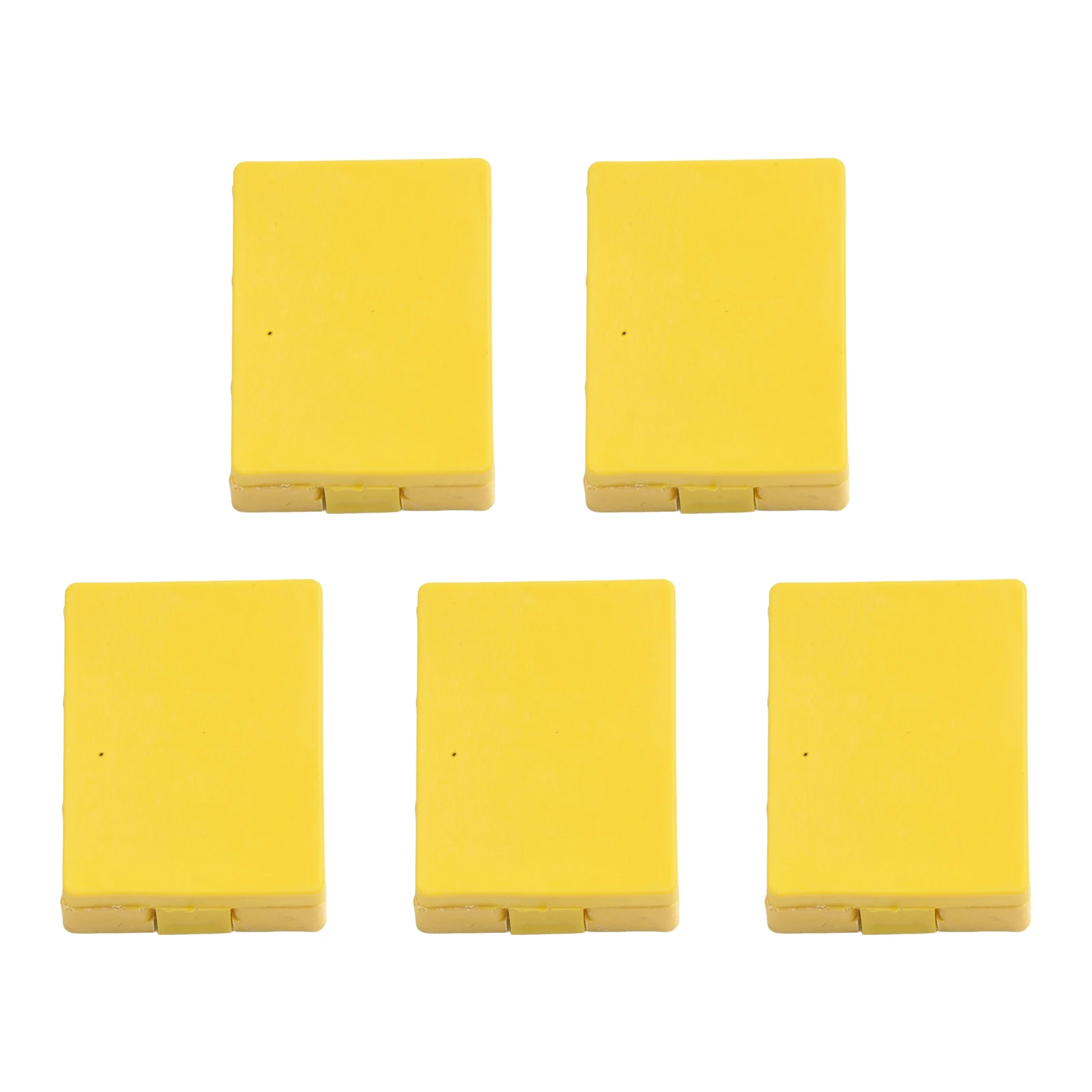 

3 Rows Electric Bicycle Controller Wire Connection Insulation Bakelite Material Flame-retardant Heat-resistant Yellow Color