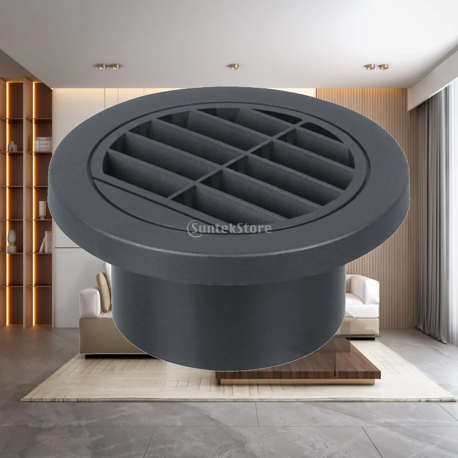 Air Vent Ducting Piece High Temperature Resistance Parking Heater Accessory 90mm