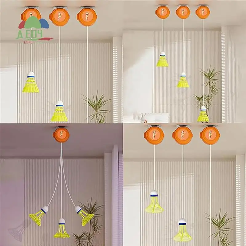 

AED4-инструмент для обучения бадминтону, тренажер для отскока бадминтона, эластичный набор тренажеров для бадминтона, портативное устройство для тренировки бадминтона