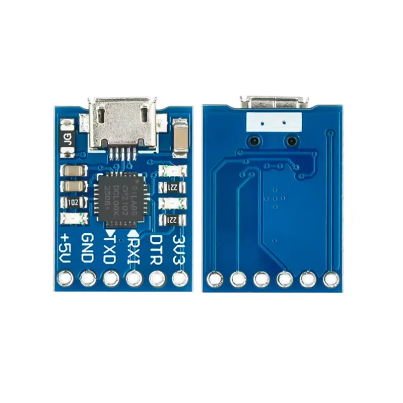 MCU2012 CP2102 USB to TTL communication Module mini Burner Downloader MicroType-C MCU2012 CP2102 USB to TTL Communication Module