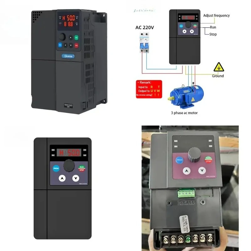 Variador de Frecuencia Monofásico 220V, M-driver 900E 1HP 2HP, 50/60Hz Universal