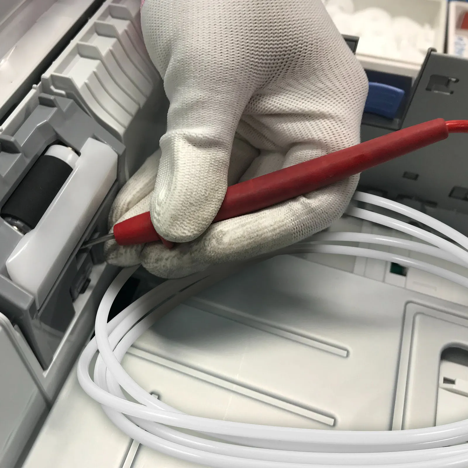 

Ptfe Tube for 3D Printer 2M Long Compatible with 1.75mm Filament Temperature Resistant Wear Resistant Reliable Filament Conduit