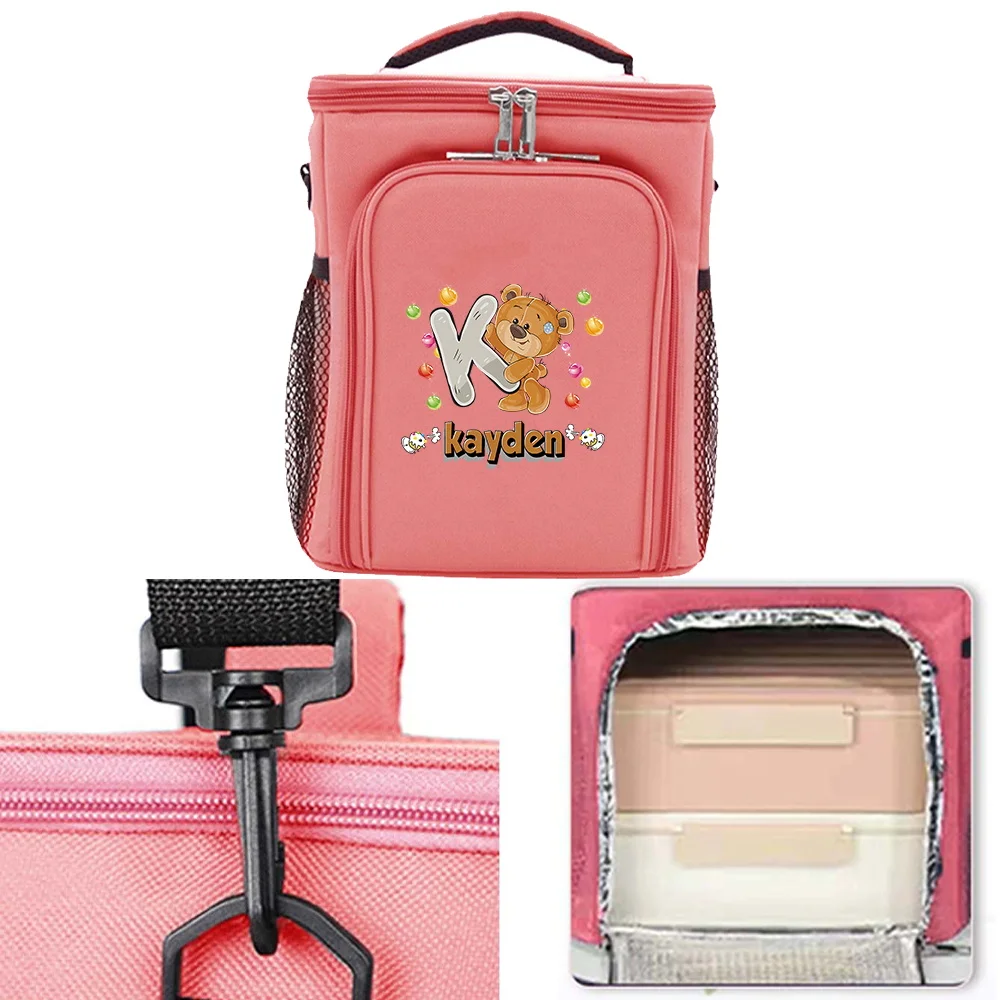 Customized Name Refrigerator Insulated Box Insulated Bag Lunch Bag Food Storage Box Outdoor Camping Picnic Storage Box