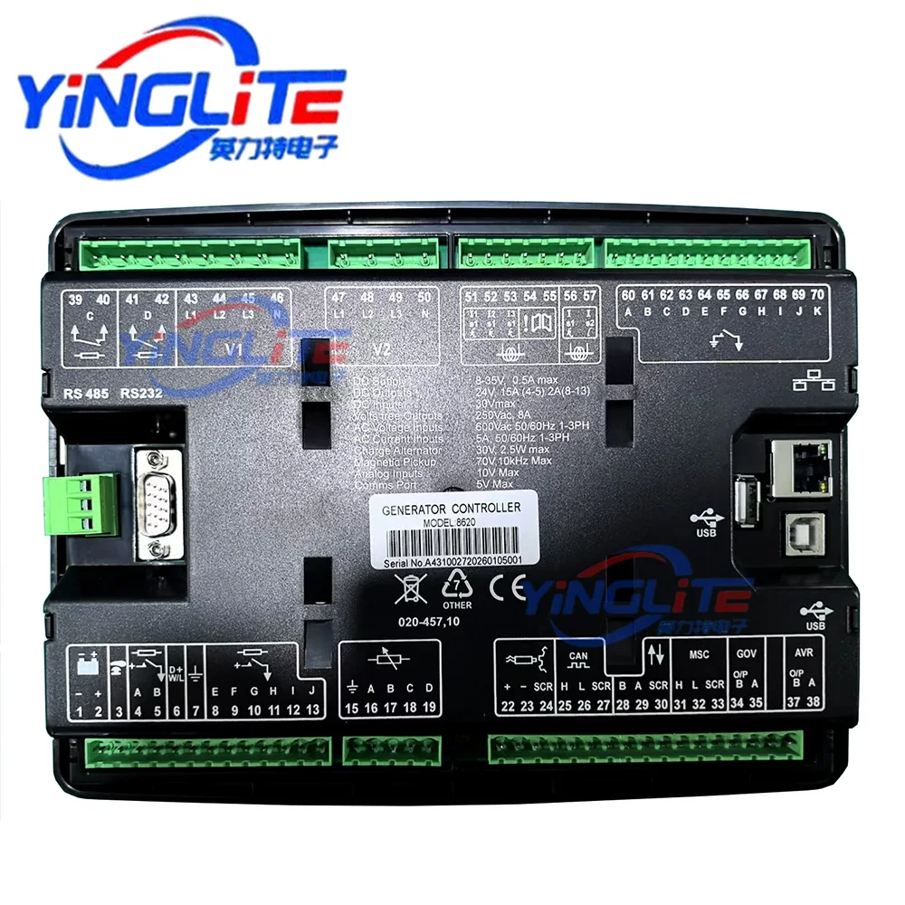 

DSE8620 Diesel Generator Controller Replaces Deep Sea DSE8620 MKII