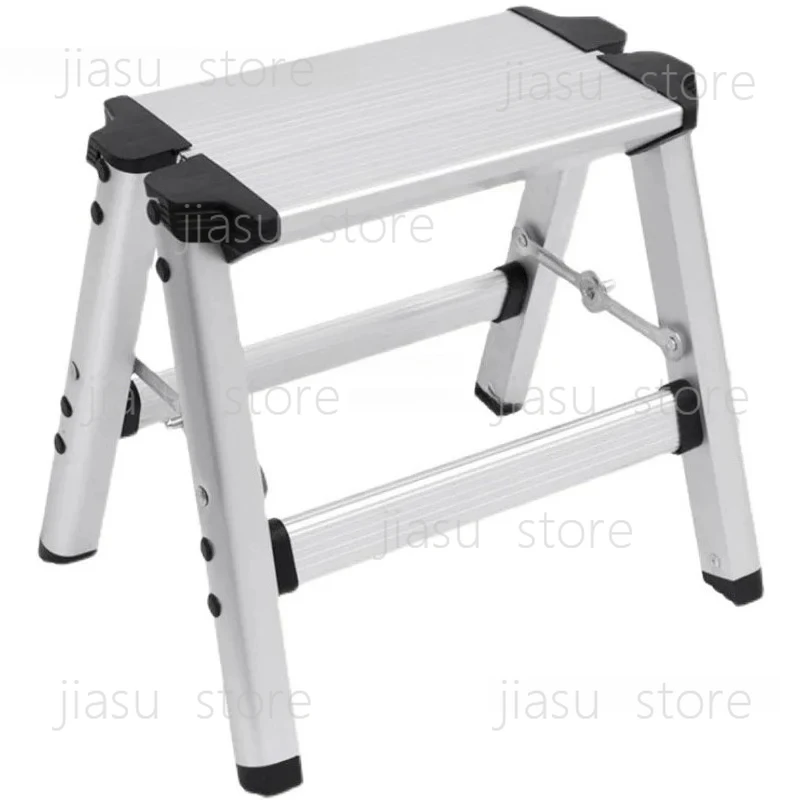 

Thickened Foldable Ladder Stool, Multifunctional Aluminum Alloy Fishing Stool, Portable Non-Slip Seat for Adults & Kids