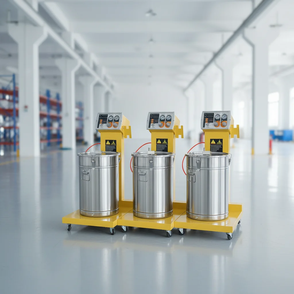 Easy Operation Economical Manual  Electrostatic Powder Coating Spray Gun Coating Machine Powder Coating Gun with CE