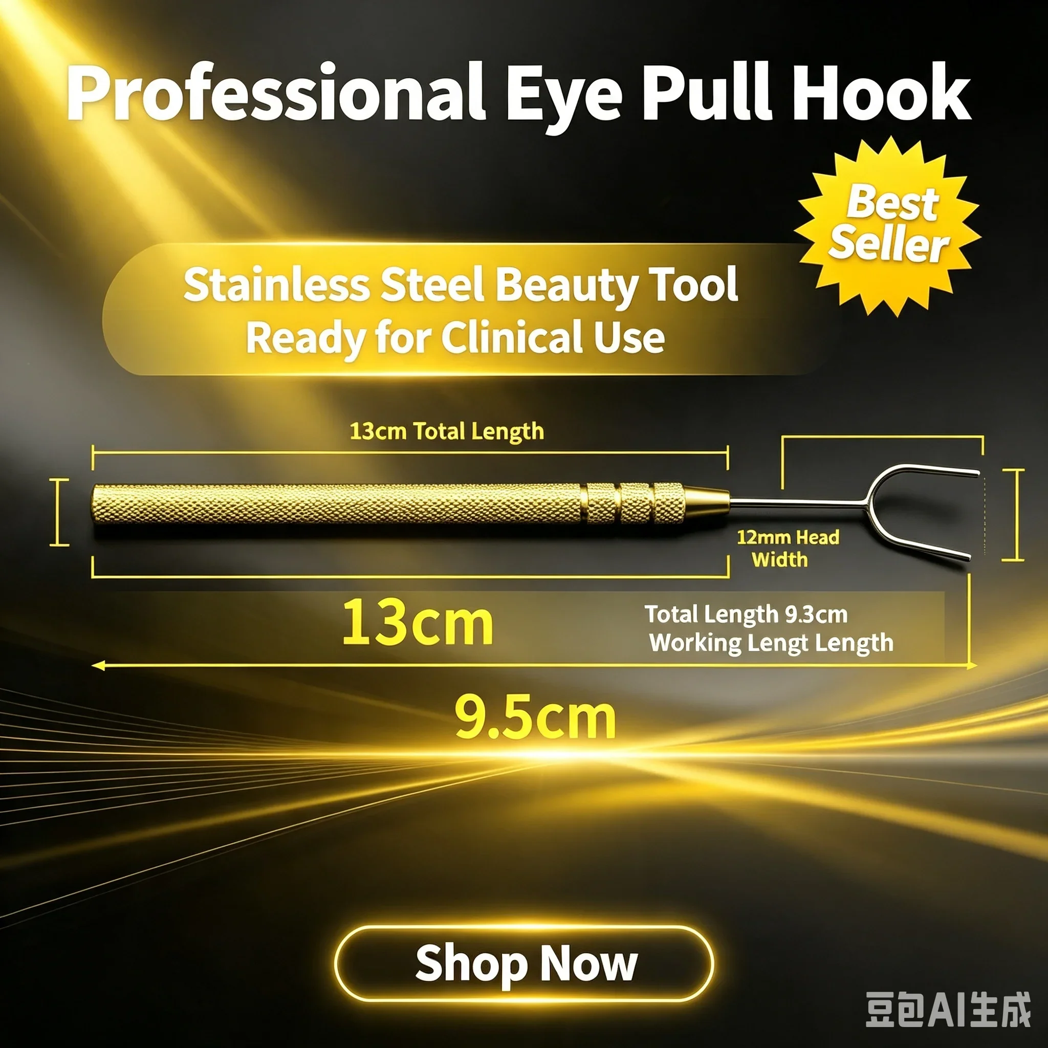 Korean style eye quantitative shaping artifact beauty plastic tool double eyelid designer stainless steel double eyelid simulato