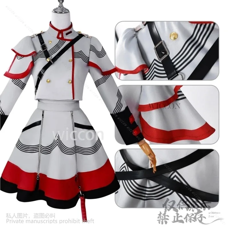 2025 22 Anime Gra Project Sekai Vtuber Cosplay Kawaii Jirai Kei Japońskie Dziewczyny Tetoo Kostium Punk Sukienka Goth Lolita Halloween C