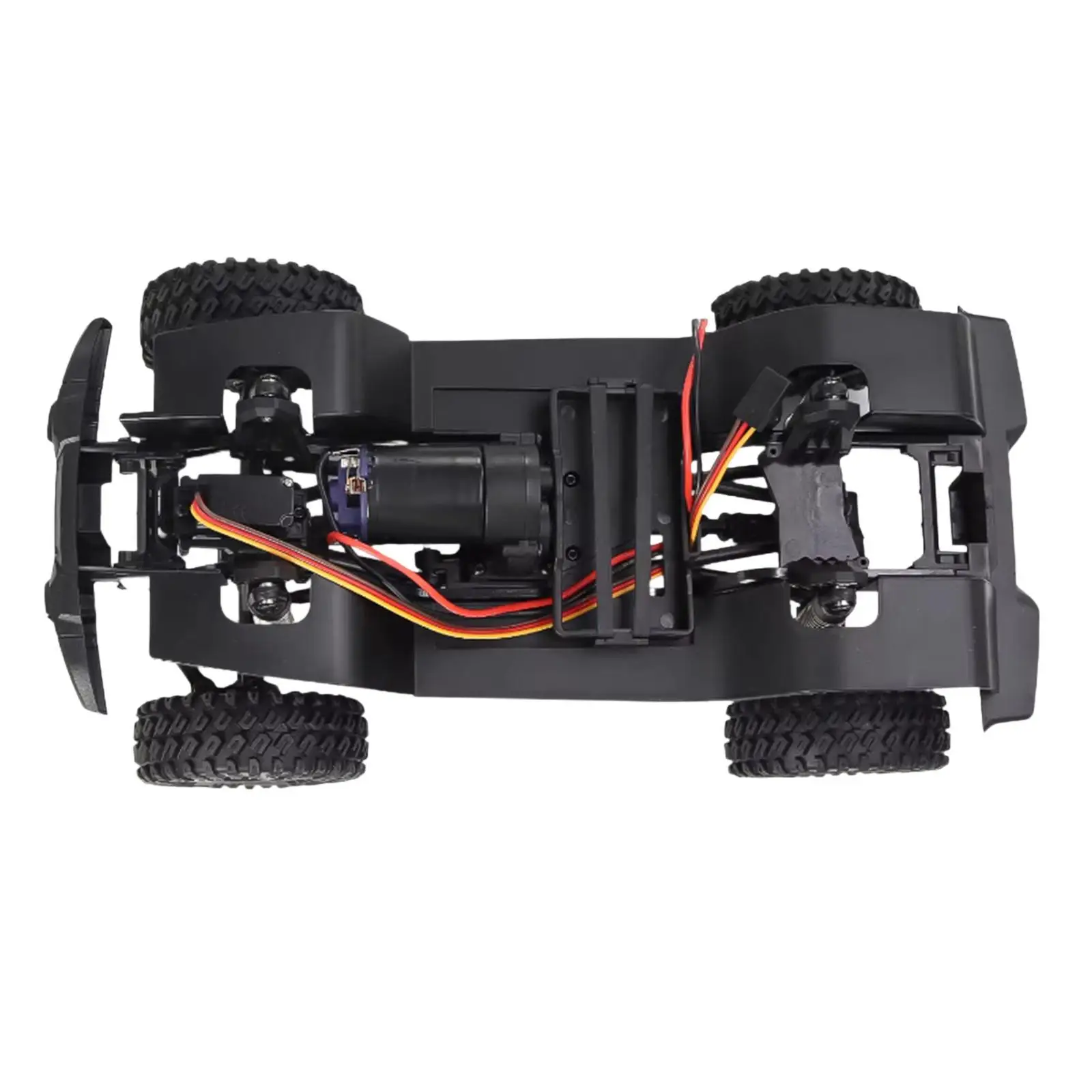 1/18 RC Car Chassis Frame 155mm RC Car Wheelbase Assembled Frame for AX-8560