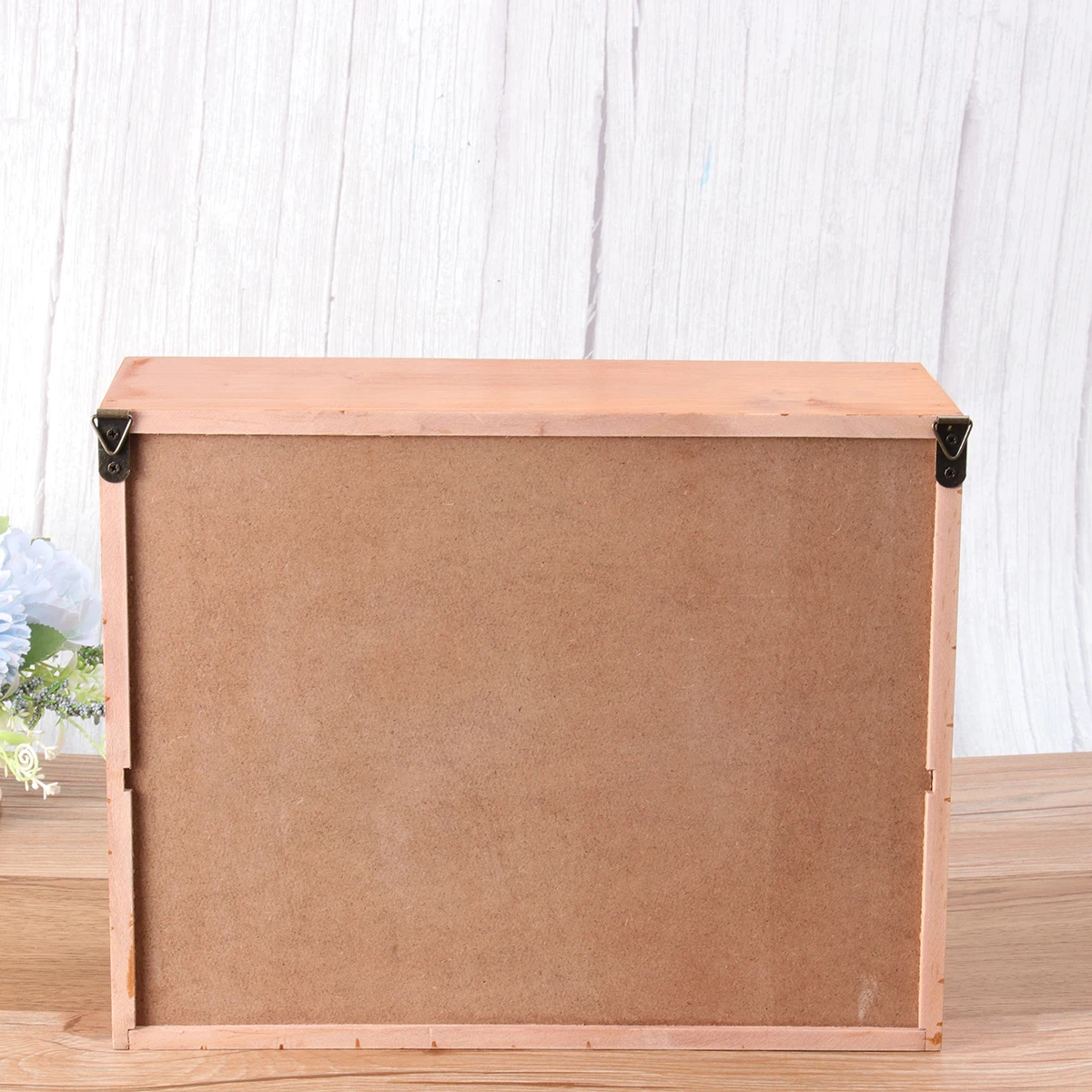 

Wooden Storage Box Desktop Holder Jewelry Perfume Organizer Sturdy Structure Premium Material Long Lasting Use