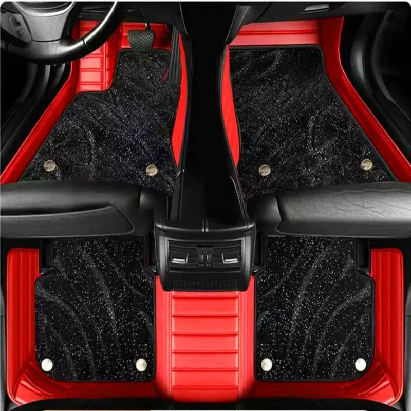 

Custom special car floor mats for Audi Q3 2025-2018 High quality rugs durable waterproof double layers carpets for Q3 2022