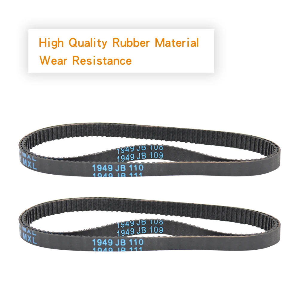 1 peça cinto síncrono 94mxl/95mxl/96mxl/97. 6mxl/98mxl/99. 2mxl/100mxl/101mxl/101. 6mxl/102mxl/103.2mxl correia dentes passo 2.032