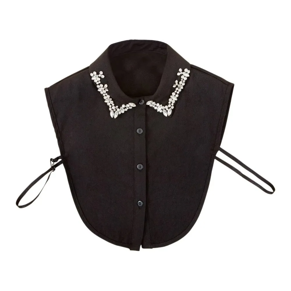 

Neckwear Ties Shirt Fake Collar Top Neckwear Clothing Accessory Lapel Fake Collar Cotton False Shirt Collar Sweater Accessory